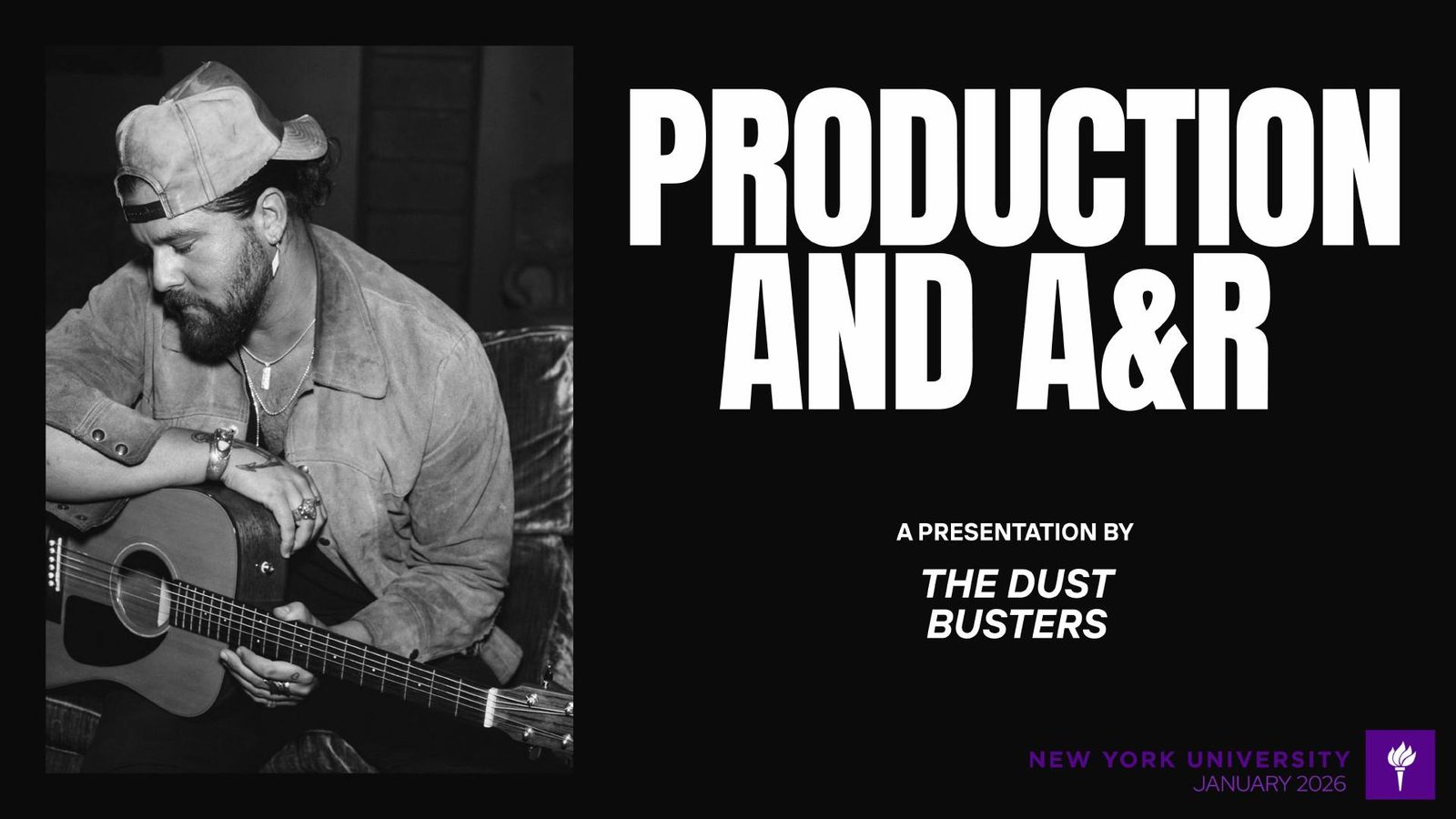 Cover of the Production and A&R Nashville presentation